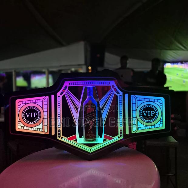 Vip Belt Led Bottle Glorifier — Luxury Vibes to Every Celebration