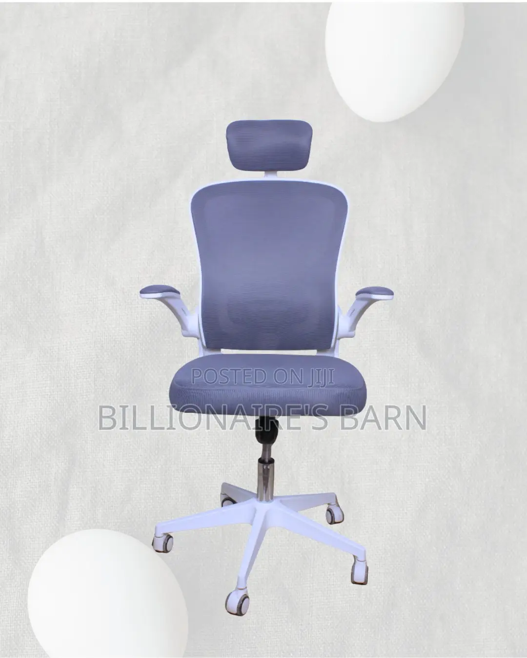 Premium Office (Minimal) a White Ergonomic | Comfort Meets Style