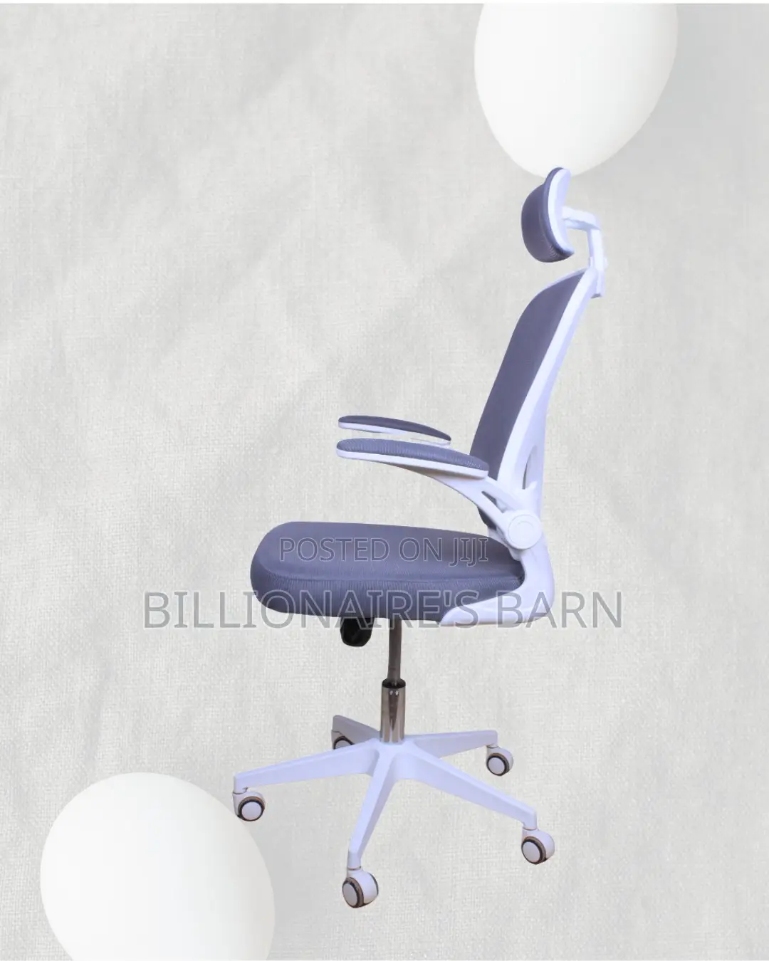 Premium Office (Minimal) a White Ergonomic | Comfort Meets Style