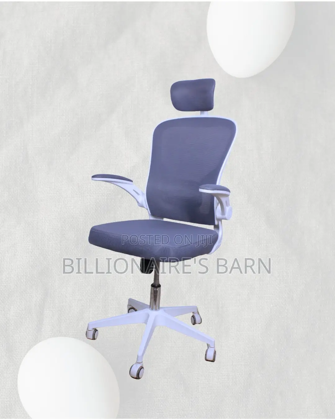 Premium Office (Minimal) a White Ergonomic | Comfort Meets Style