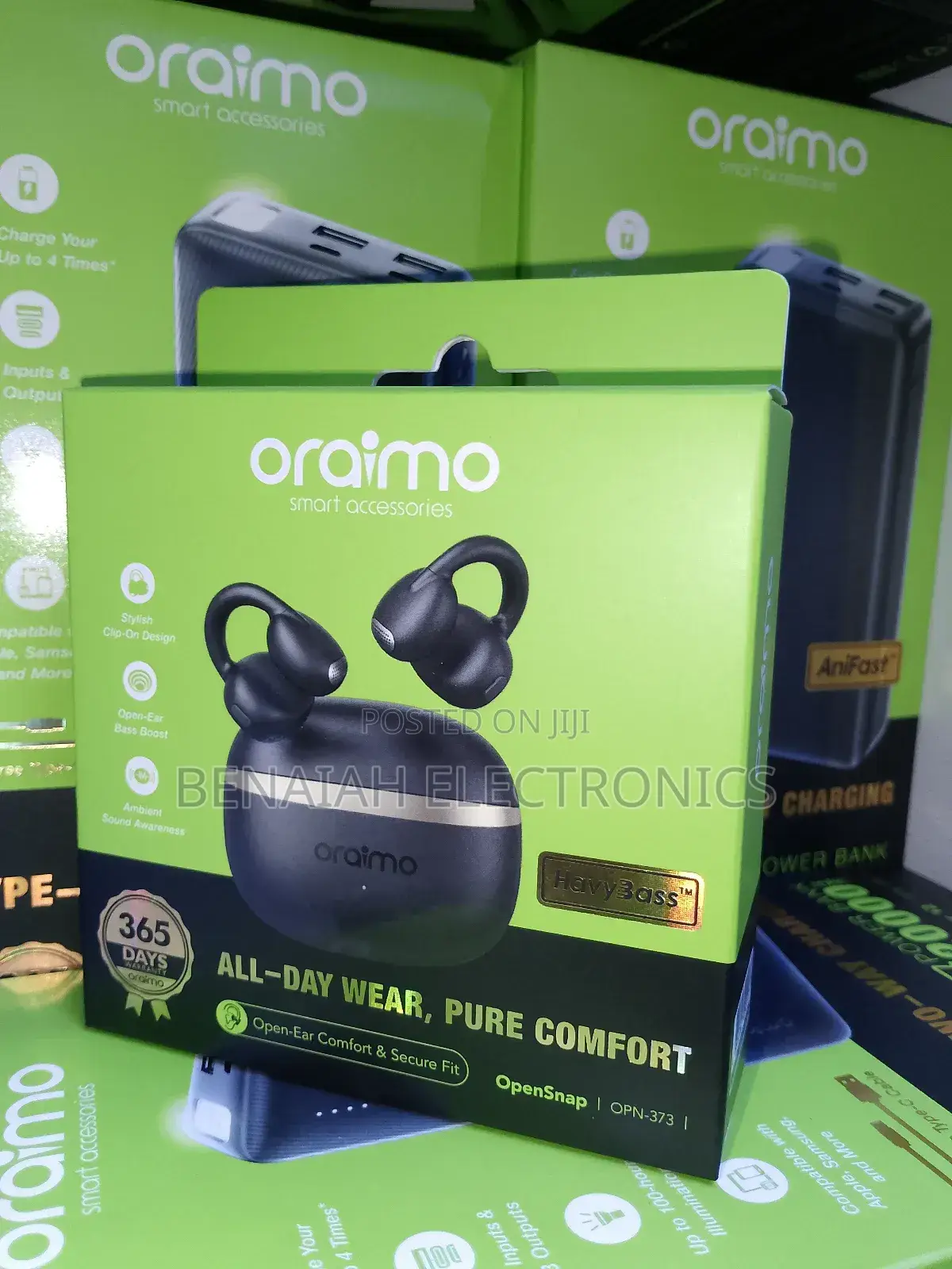 Oraimo Earbuds,All Day Wear Pure Comfort