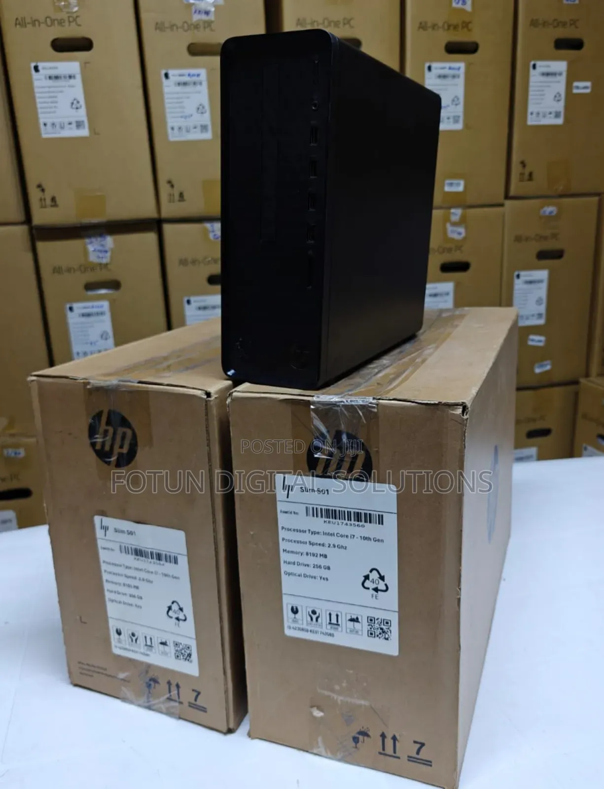Hp Slim S01
Intel Coi7 10th Generation 
2.9ghz 8gb Ram 256ssd