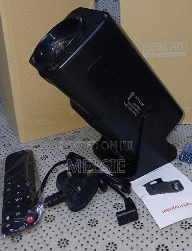 Wifi/Bluetooth/Android 13 Smart Projector Auto Keystone, 180°Rotatable - thumbnail 2