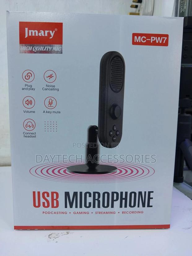 Jmary Mc-Pw7 Podcast Professional Usb Microphone - thumbnail 2