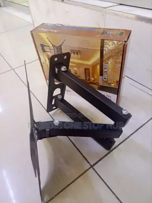 “Premium Steel Swivel Wall Bracket for Flat-Screen TVS