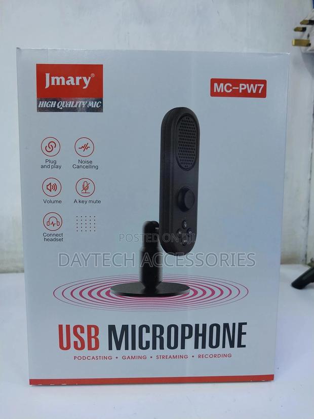 The Jmary Mc-Pw7 Usb Microphone. - thumbnail 2