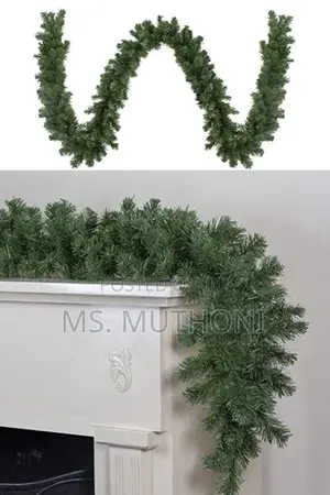 Green Pine Plain ( Undecorated) 2.7m Christmas Garland