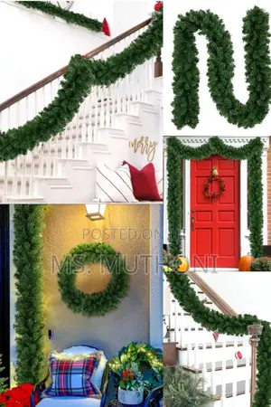 Green Pine Plain ( Undecorated) 2.7m Christmas Garland