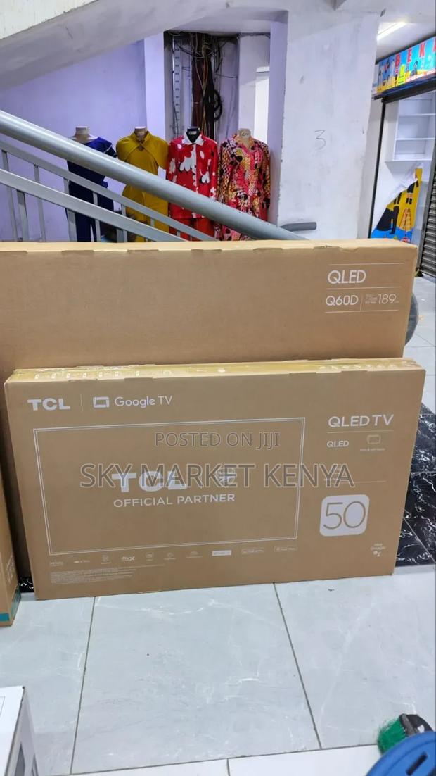 TCL Brand New 50" Qled Tv