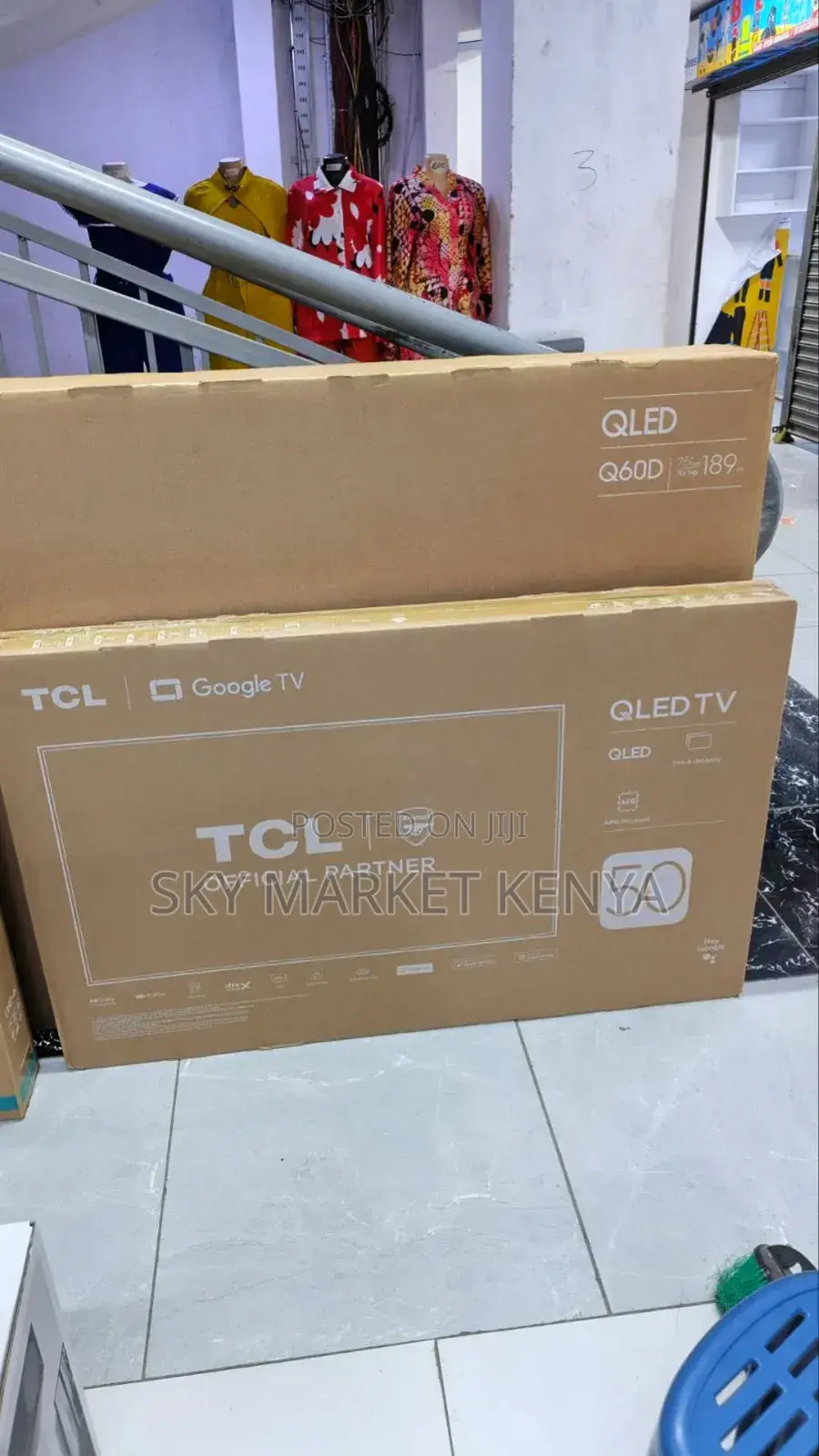 TCL Brand New 50" Qled Tv