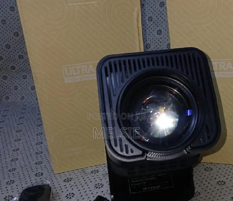 Portable Projector With Wifi 180°Rotatable Freestyle Video Projector