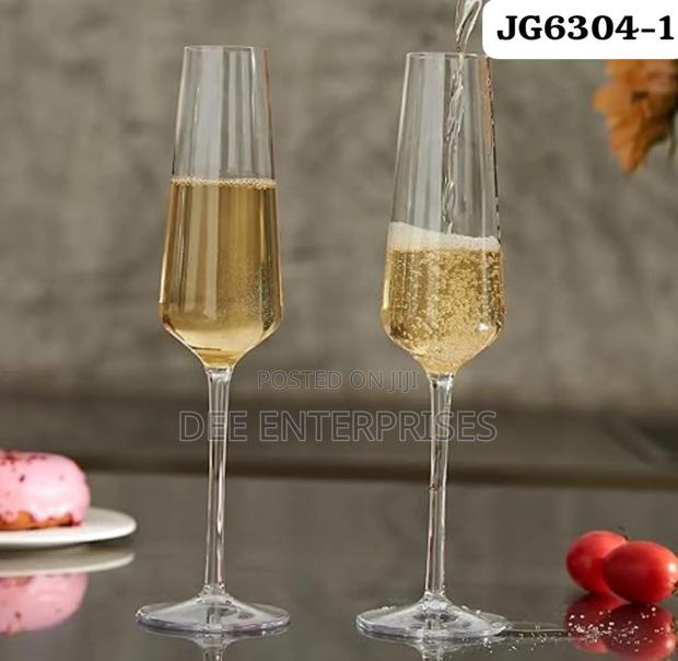 Champagne Flute Glasses - main view