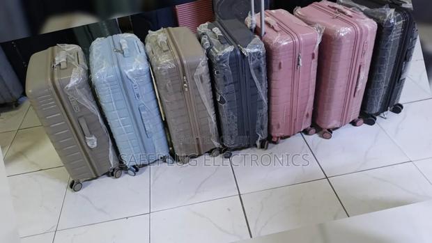 3-in-1 Luxury Travel System: Unbreakable Rubber Suitcase + Briefcase - main view