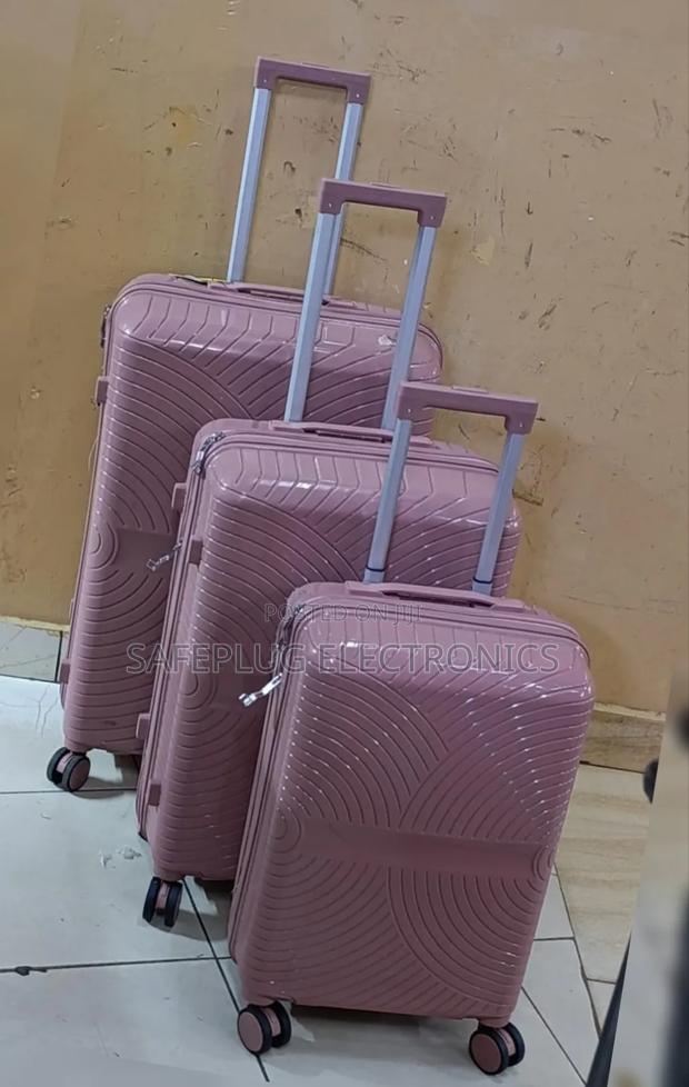 3-in-1 Luxury Travel System: Unbreakable Rubber Suitcase + Briefcase - thumbnail 3