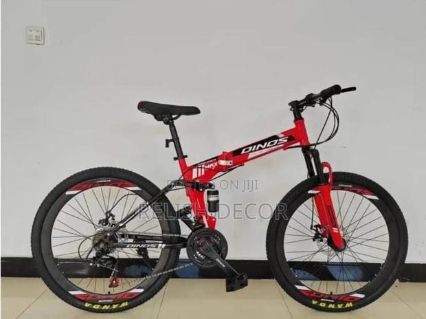Size 26 Adult Dinos Folding Mountain Bike