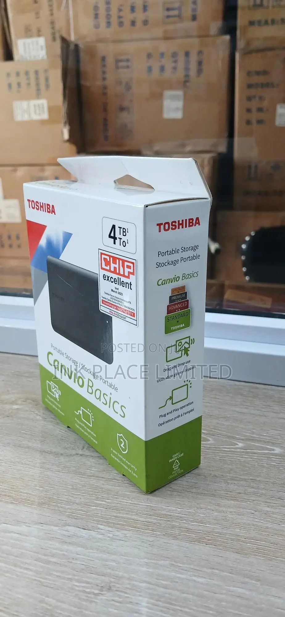 Toshiba 4tb Canvio Basics