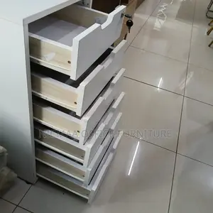 Top Drawer Lockable Secure 6-Drawer Wooden Cabinet