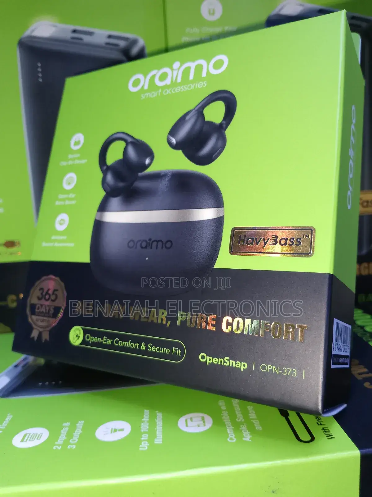 Oraimo Earbuds Opn-373 All Day Wear Highly Comfortable