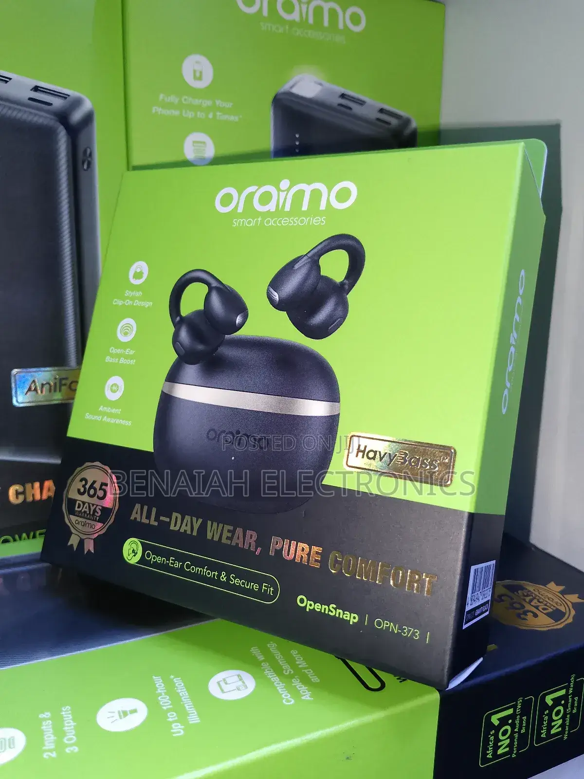 Oraimo Earbuds Opn-373 All Day Wear Highly Comfortable