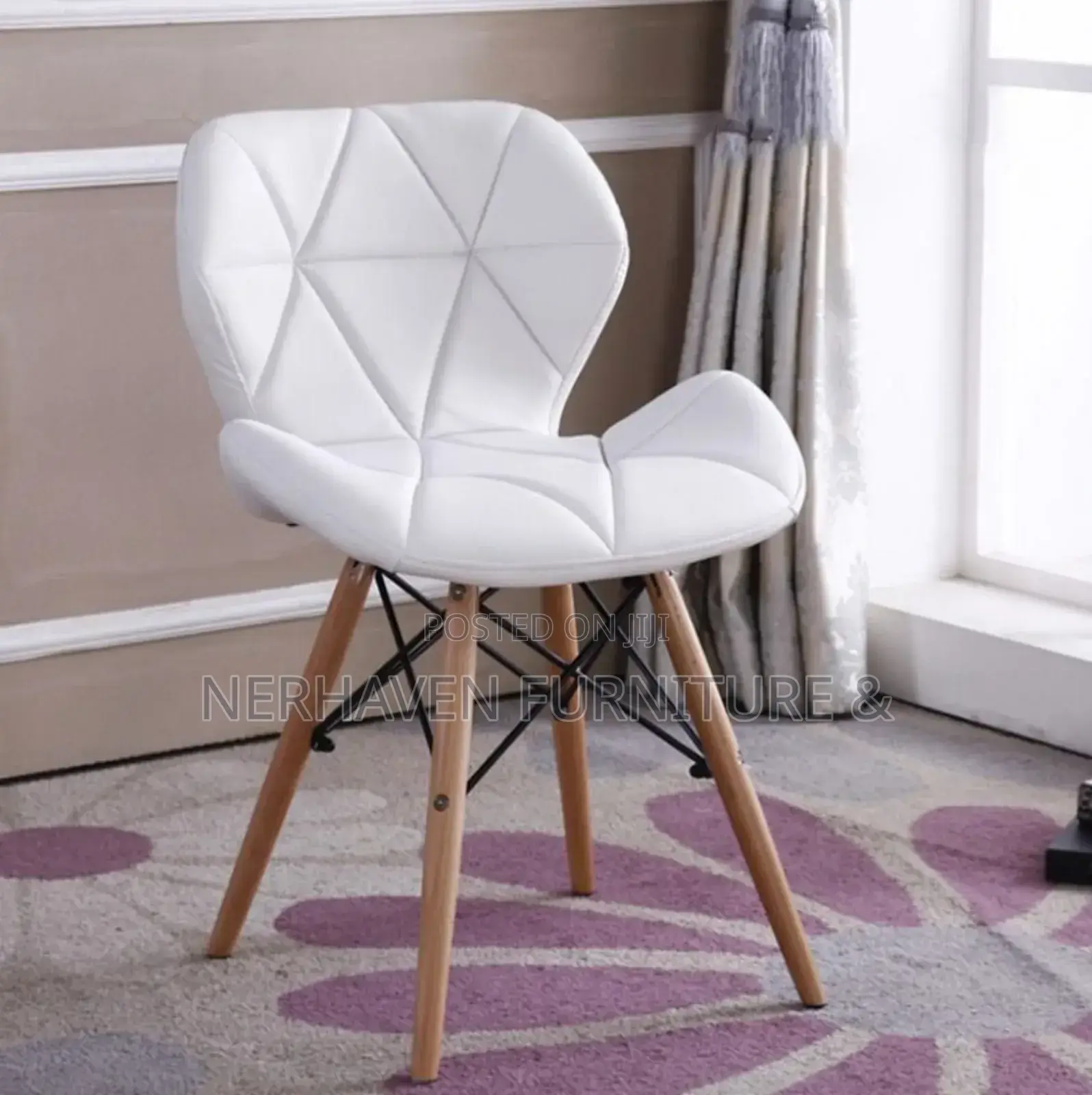 Modern Padded Eames Designer Chair
