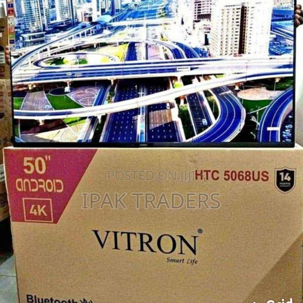 Vitron 50" Inch Uhd Frameless Android Tv 1.5gb Ram,Bluetooth - thumbnail 3
