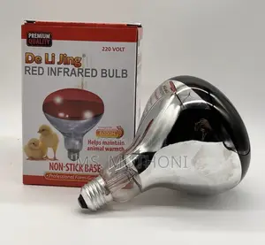 220 v Red Infrared Heat Lamp / Bulb for Brooders / Chicks / Animals