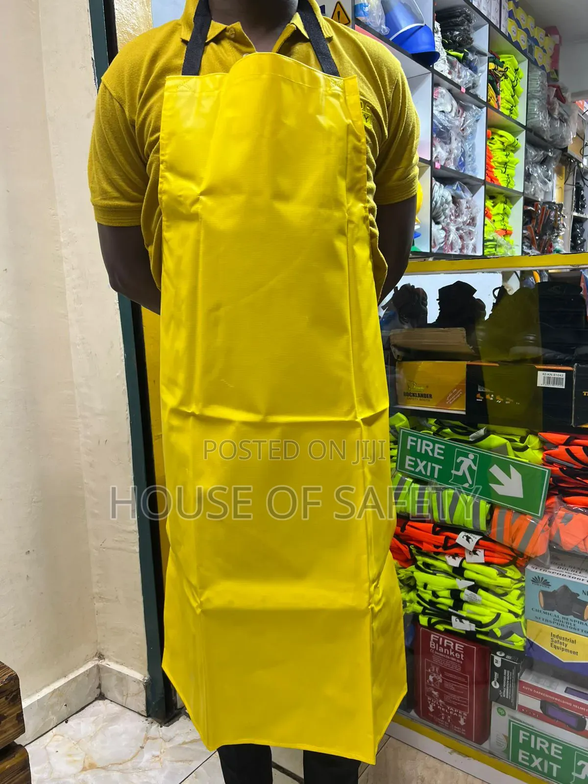 Shade Yellow For Waterproof Safety Aprons