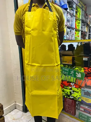 Shade Yellow For Waterproof Safety Aprons