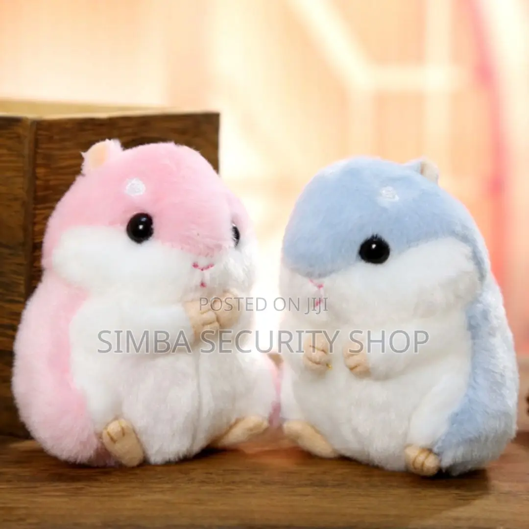 Plush Hamster 3d Keychain Keyholder Doll Bag Pendant Cute Gift Women