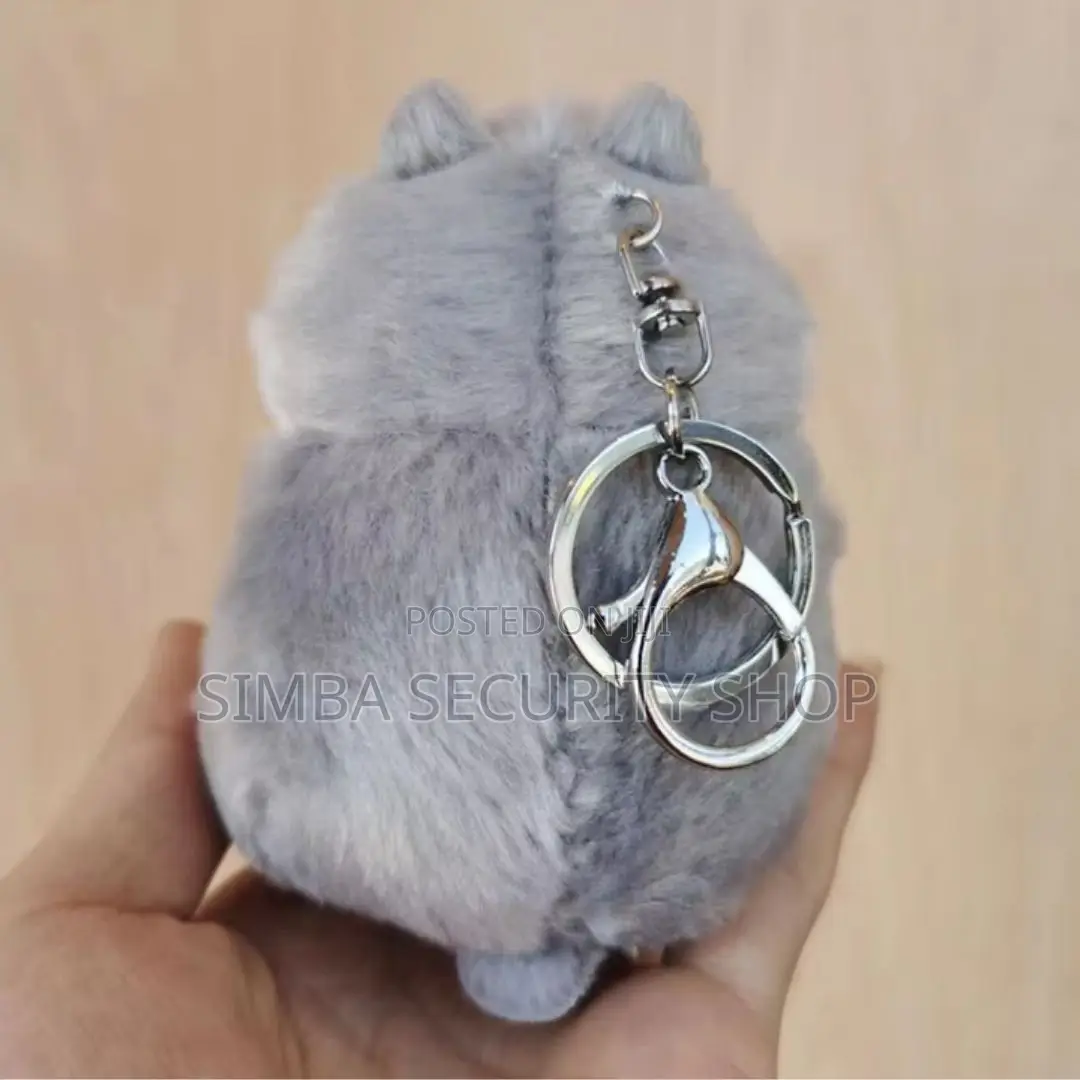 Plush Hamster 3d Keychain Keyholder Doll Bag Pendant Cute Gift Women