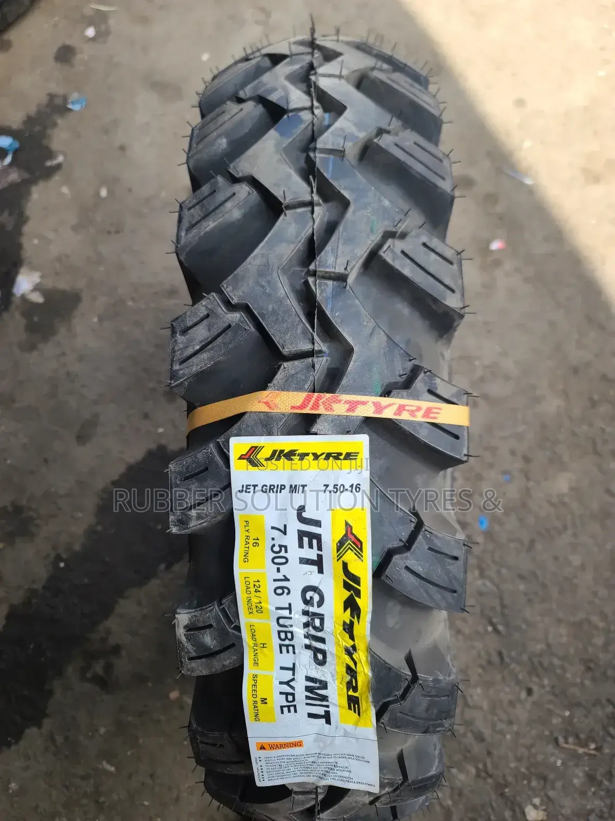 7.50r16 Jk-tires Jet M/T [India Technology]