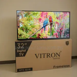 Vitron 32 Inch Frameless Digital Led Tv Inbuilt Decoder 1 Yr Warranty