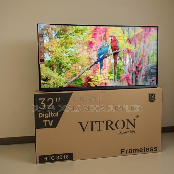 Vitron 32 Inch Frameless Digital Led Tv Inbuilt Decoder 1 Yr Warranty - thumbnail 2