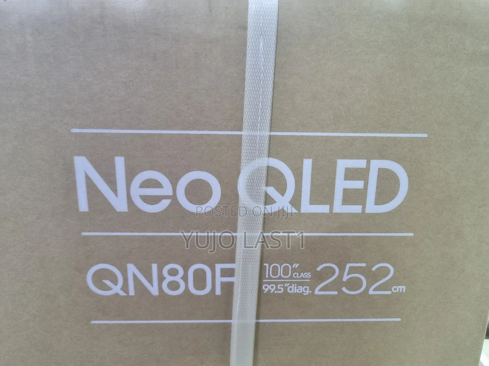 Samsung 100′′ Qn80f Neo Qled Smart Tv (2025) – 100qn80fu