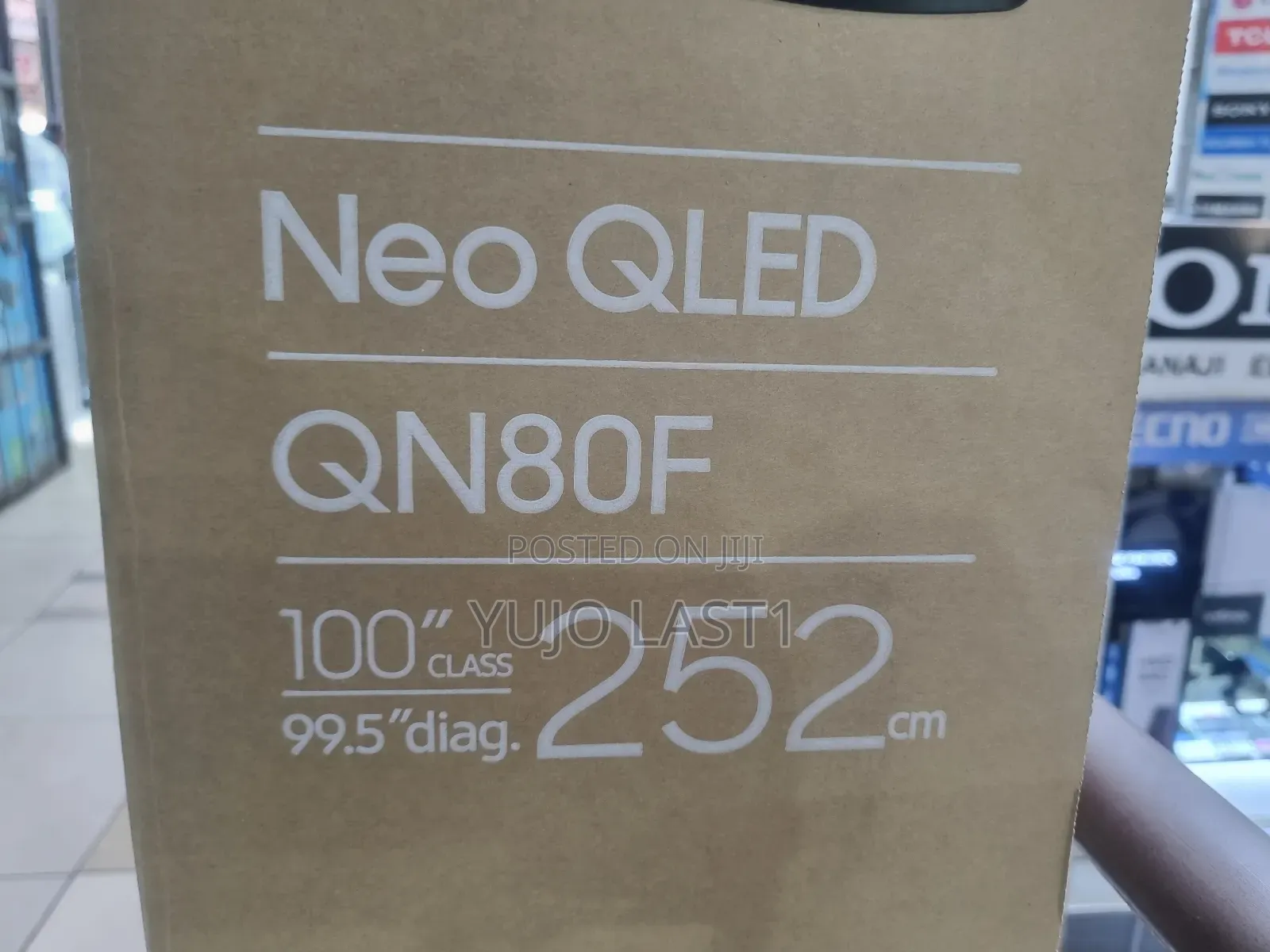 Samsung 100′′ Qn80f Neo Qled Smart Tv (2025) – 100qn80fu