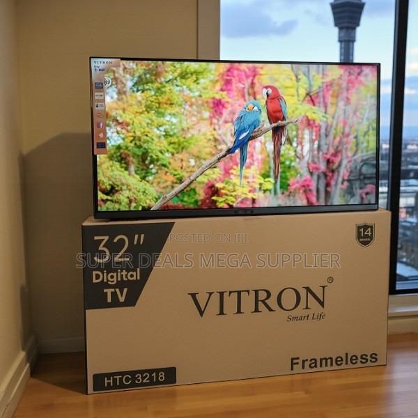 Vitron 32 Inch Digital Led Tv Frameless Design With Inbuilt Decoder