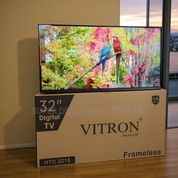 Vitron 32 Inch Frameless Led Tv Inbuilt Decoder Energy Saving Display