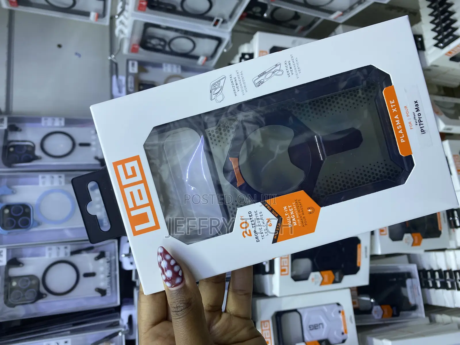 Egery Uag Plasma Xte Magsafe Case for iPhone 17 Pro Max