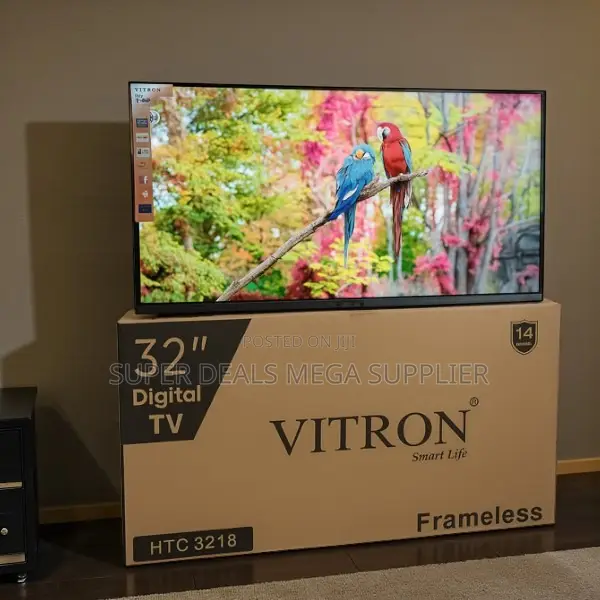 Vitron 32 Inch Frameless Digital Led Tv Clear Display 1 Year Warranty