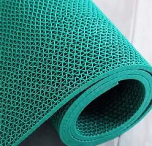 Perforated Green PVC Mat