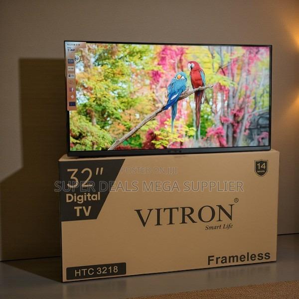 Vitron 32 Inch Frameless Hd Digital Led Tv Inbuilt Decoder Longlasting - thumbnail 2
