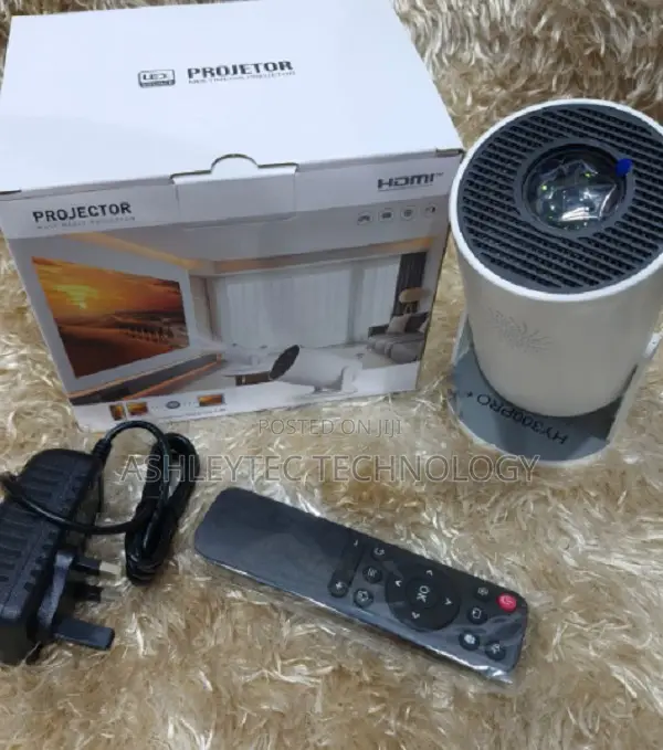 Hy300 Android Projector With Wifi and Bluetooth 1080p New.