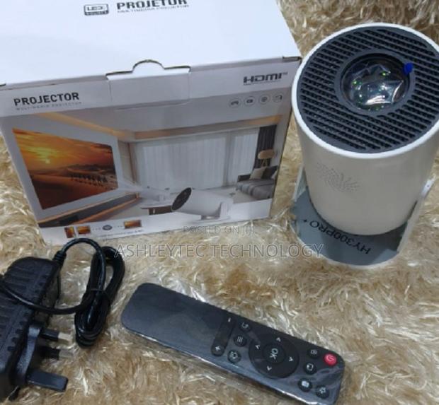Hy300 Android Projector With Wifi and Bluetooth 1080p New. - thumbnail 2