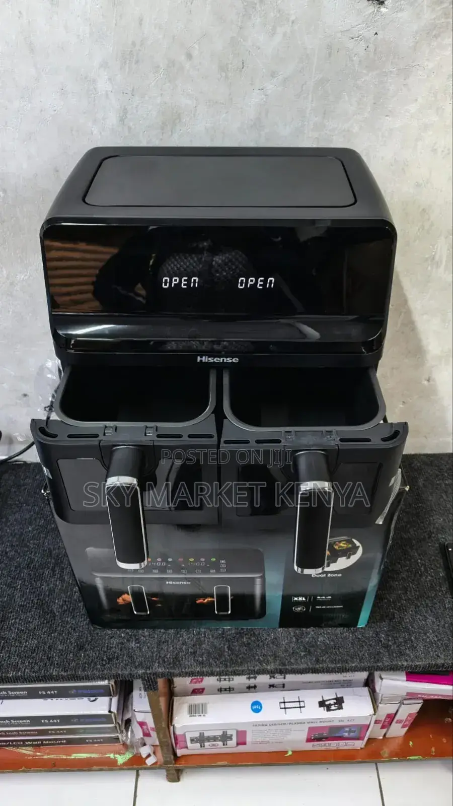Hisense Brand New Dual Air Fryer 8litres