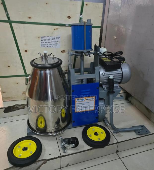 Single Barrel Milking Machine - main view