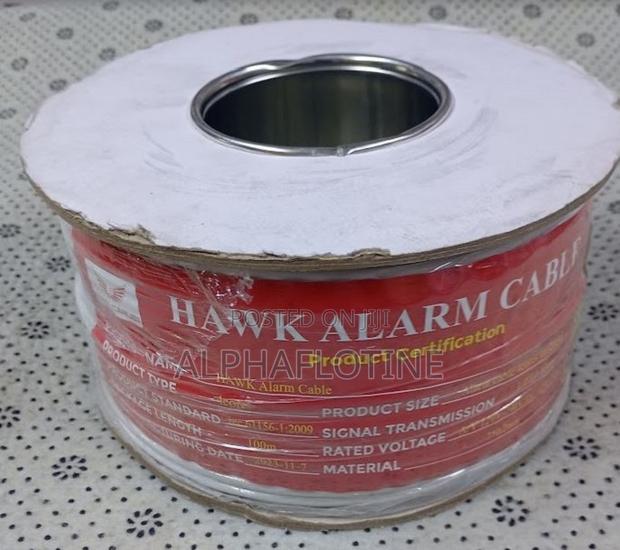 Signal Cable Ideal for Use With Security Alarms