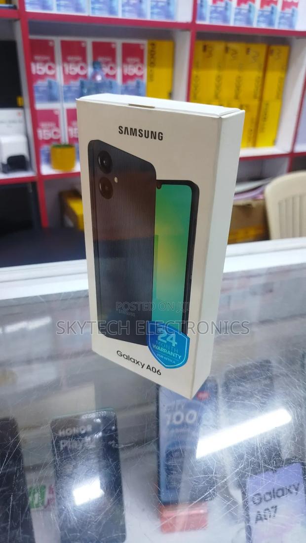 New Samsung Galaxy A06 128 GB Black