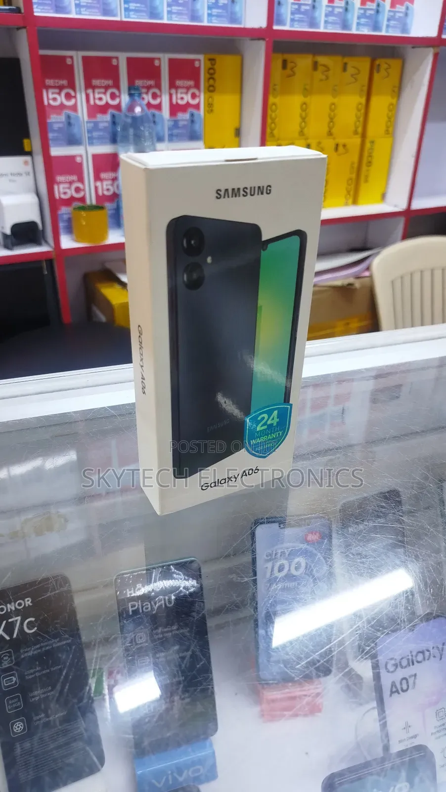 New Samsung Galaxy A06 128 GB Black