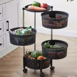 4tier Fruit/Vegetable Corner Rack
