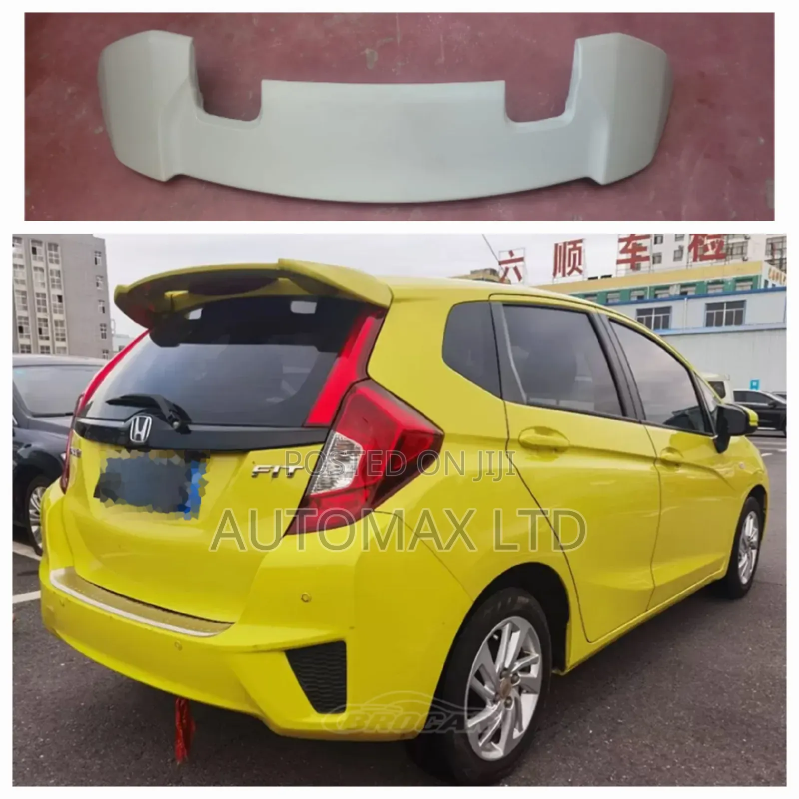 Honda Fit Gk Series, Rear Roof Spoiler for Yr2014+